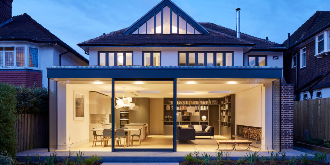 Luxury bespoke kitchen design at Sheen House by Hi-Spec Design