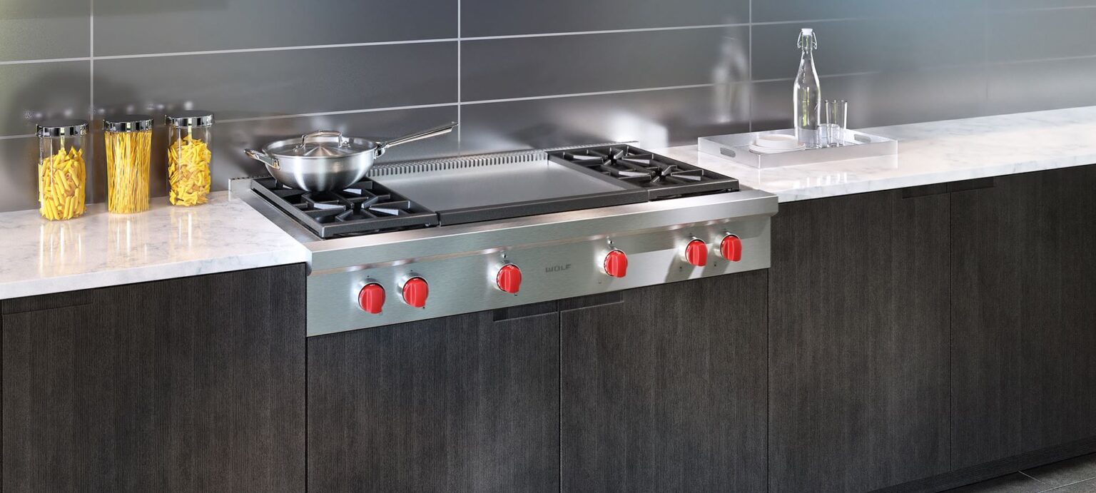 Wolf Sealed Burner Rangetops HiSpec Design