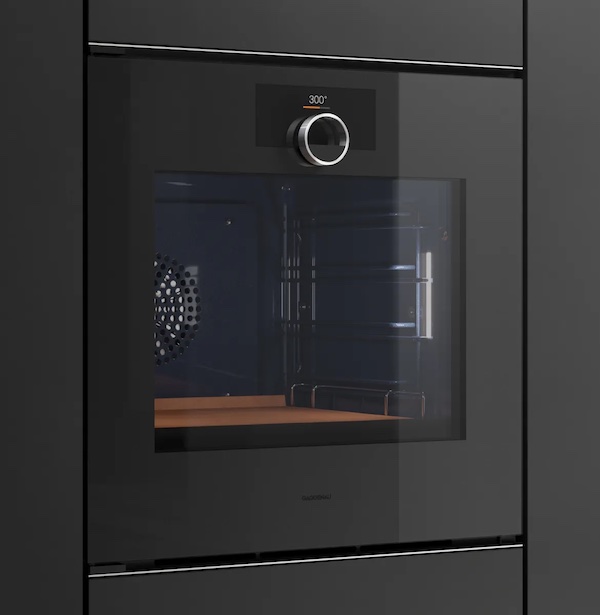 Close-up image of the Gaggenau Minimalistic series oven